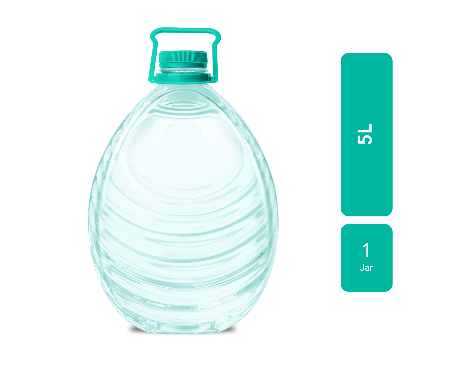 Bisleri 5 L Packaged Drinking Water without label
